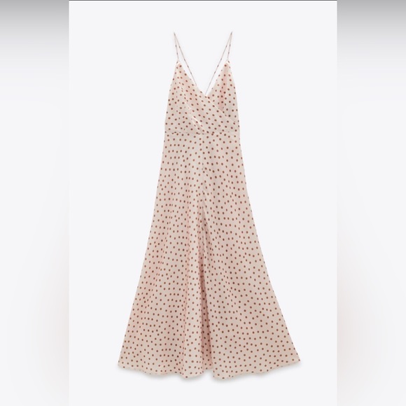 Zara Polka dots jumpsuit overall - Picture 2 of 3